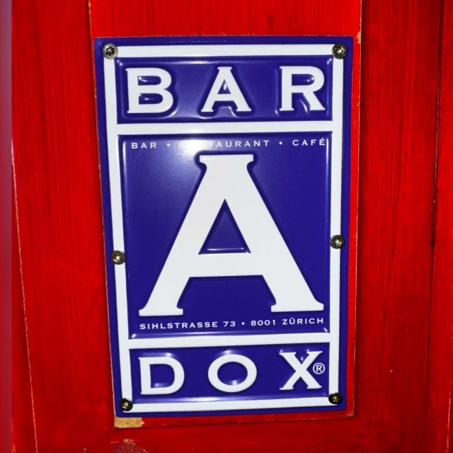 Bar Baradox Zürich 22-2uhr